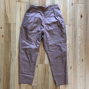 GU/Uniqlo linen tapered trousers